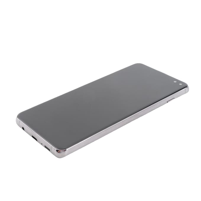 Écran tactile LCD de remplacement pour Galaxy S10 Plus gris