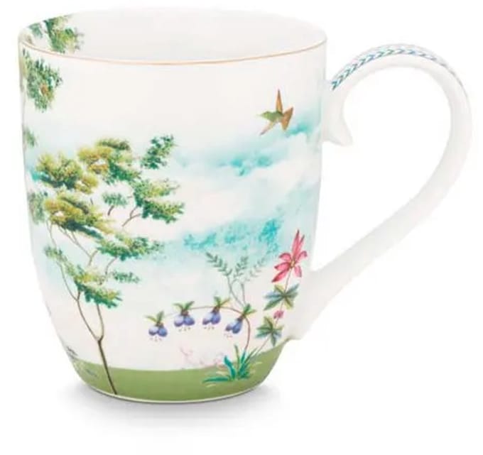 Pip Studio Jolie heron XL mok