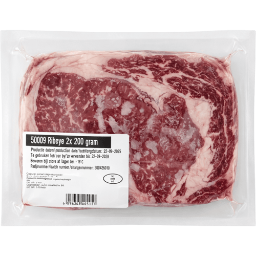 geportioneerde ribeyesteak 400 g