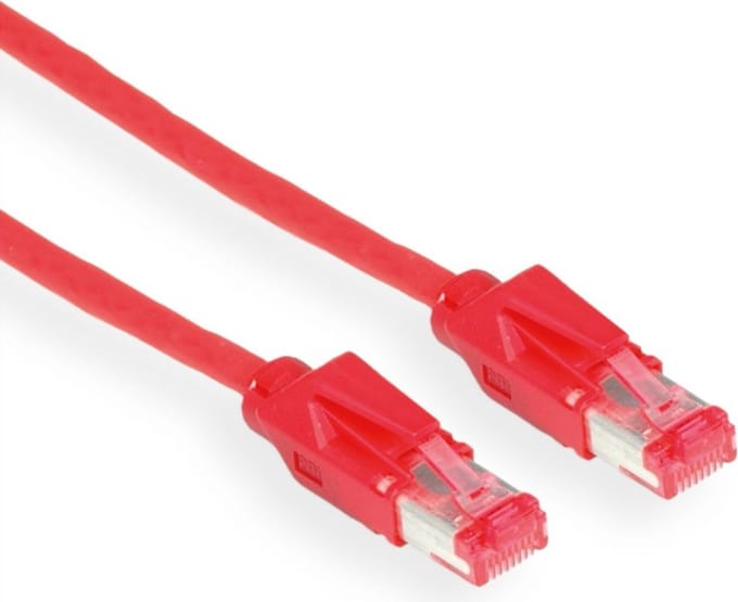 Draka UC900 premium S/FTP CAT6 Gigabit netwerkkabel / rood - 1 meter