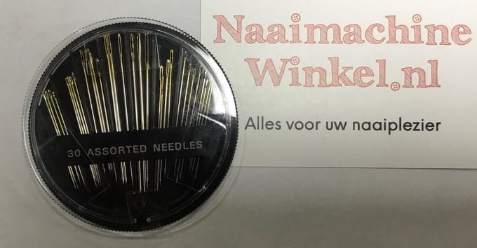 Naainaalden, afm 3-7, L: 35-45 mm, 30 stuk/ 1 doos