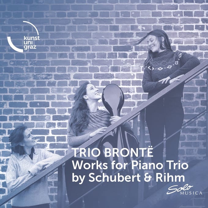 Chiara Sannicandro, Lili Bogdanova, Annie Jacobs-Perkins - Trio Bronte - Works For Piano Trio By Schubert & Rihm (CD)