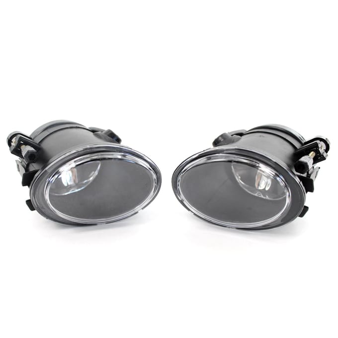 Bumper Mistlamp Vervanging voor BMW E46 3 Serie 2001-2005 M3 1999-2002 E39 M5 1 Paar(Geen lampen) zwart