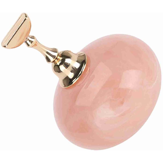 Manicure Display Oefenstandaard Plank Nail Art Tip Houders Magnetische Gouden Basis Roze beige