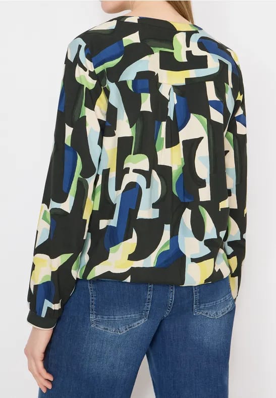 Gedessineerde blouse