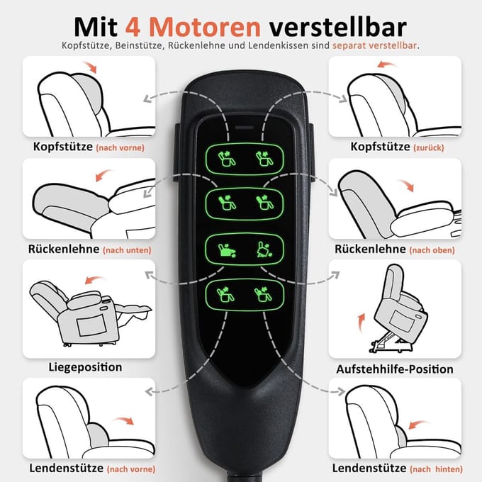 Fauteuil – Grijs – Industrohome