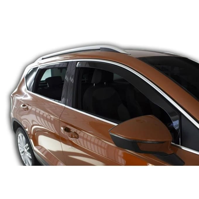 J&J AUTOMOTIVE | Heko Deflecteurs d'air Déflecteurs de Vent Pour Seat Ateca depuis 2016