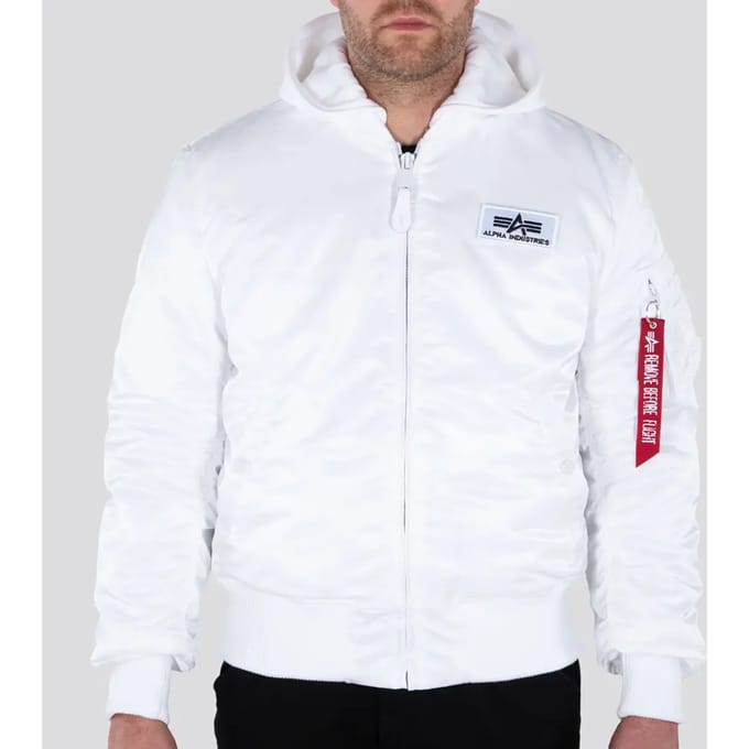 Bomber Alpha Industries MA-1 ZH back print