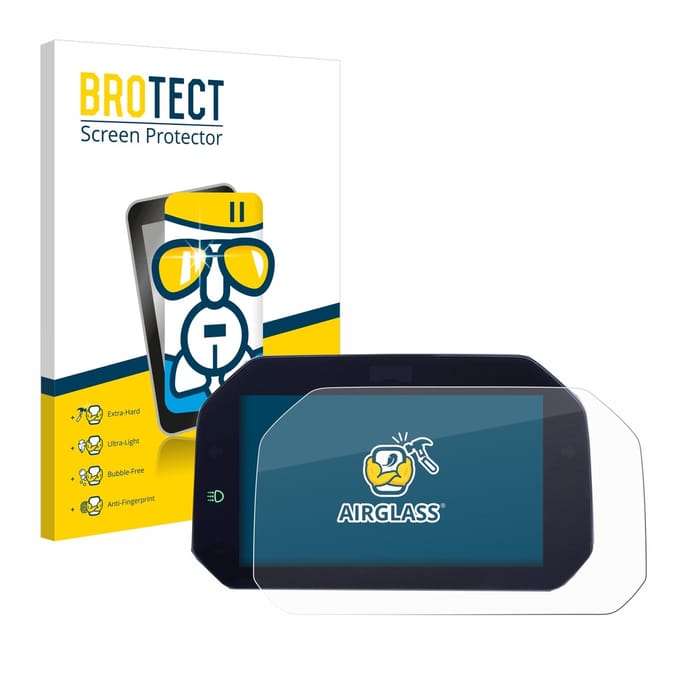 Screenprotector voor BMW R 1300 GS TFT 6.5" Beschermglas transparant