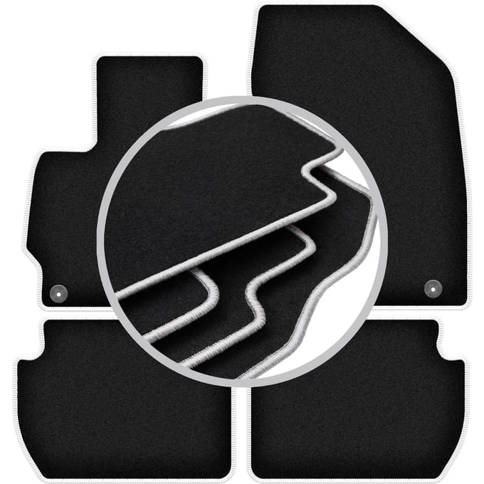 CARLUX-SILVER automatten voor: Peugeot 4007 crossover (2007-2012)