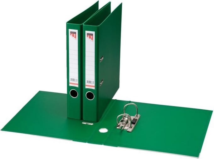 Ordner Quantore a4 50mm pp groen