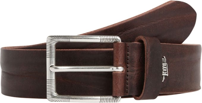 LLOYD Leren Riem Men's Cow Leather Belt 4.0 W80 Brown Bruine
