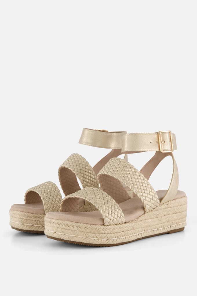 Cellini Espadrilles goud Synthetisch - Maat 39