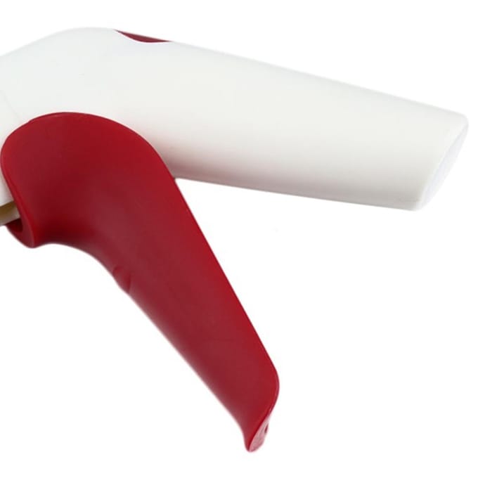 Creatieve Plastic Kersenpitters Snelle Zaadverwijderaar Handheld Fruit Nucleaire Corer Keukengereedschap white