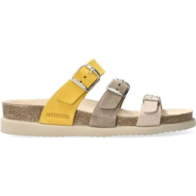 Mephisto Hyacinta - dames sandaal - Geel - maat 35 (EU) 2.5 (UK)