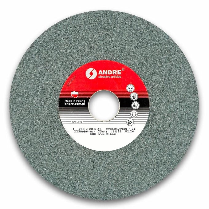 Andre Serie - Platte Schijf - 200mm x 20mm x 32mm - Keramische Carbide