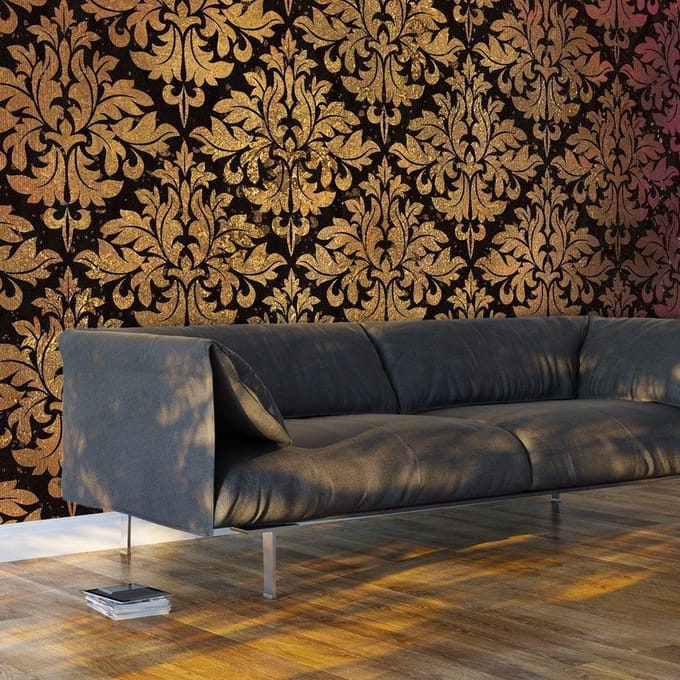Fotobehang XXL - Golden Baroque