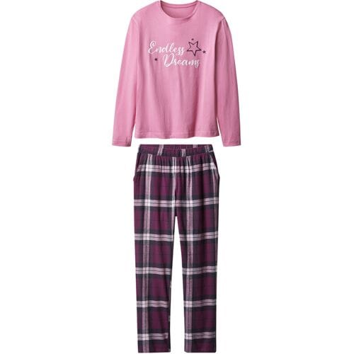 ESMARA Dames pyjama (Roze/Lila, S (36/38))