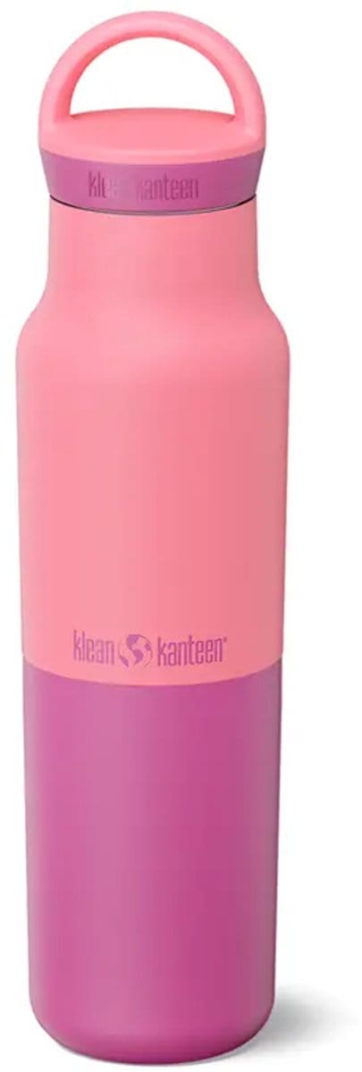 Klean Kanteen Rise Classic Insulated 355ml - Arch Loop Cap Pink Lemonade- Geïsoleerde waterfles - compact formaat