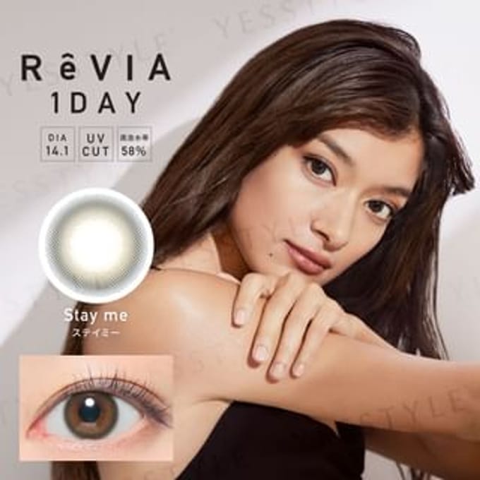 Candy Magic - ReVIA 1 Day Color Lens Stay Me 10 pcs P-3.25 (10 pcs)