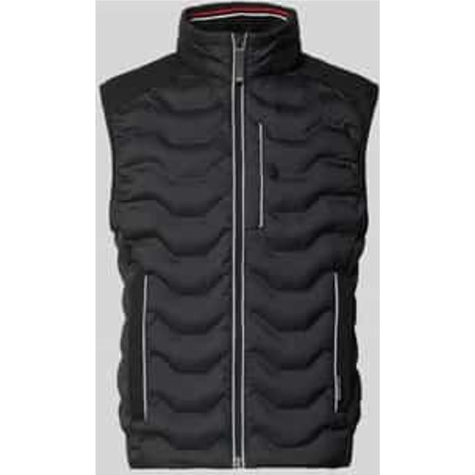 Tom Tailor - Bodywarmer - Heren - 2XL-56 - Zwart - Polyester - 1048510
