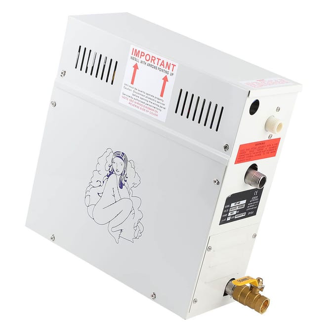 4.5KW Stoomgenerator RVS met LED-display Badkamer Saunamachine voor Thuis 380?415V gray