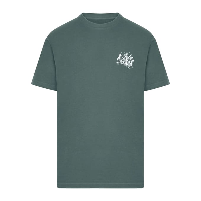 Mister Tee - True Mental Power Heren Tshirt - S - Donkergroen