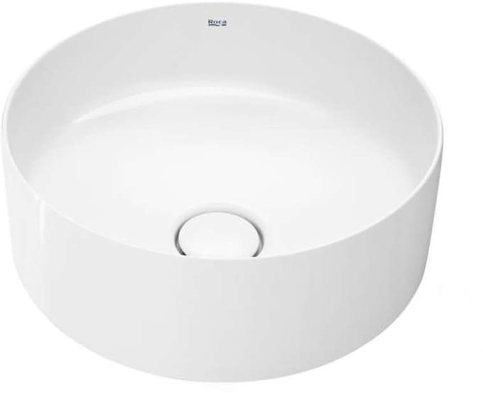 Roca Inspira - Opbouwwastafel, průměr 37 cm, wit A327523000