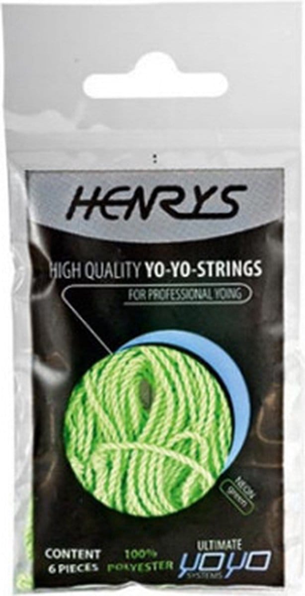 Henrys Yoyo Touwtjes Polyester 6 stuks