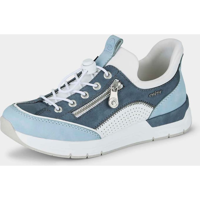 Schoenen - blauw / wit - Gr. 37 van Goldner Fashion