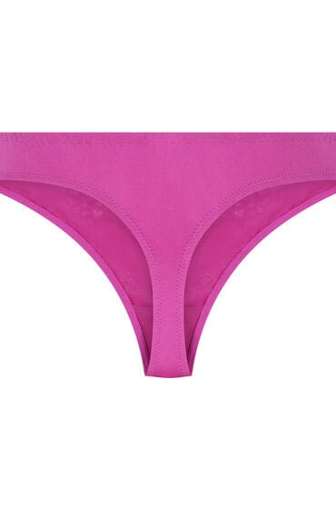 Hunkemöller String Marine Roze