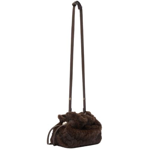 Liu Jo Riccy Crossbodytas Medium Dames - Imitatieleer - Bruin