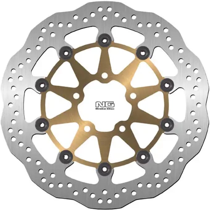 Vaste remschijf voor motorfiets NG Brake Disc DIS458X
