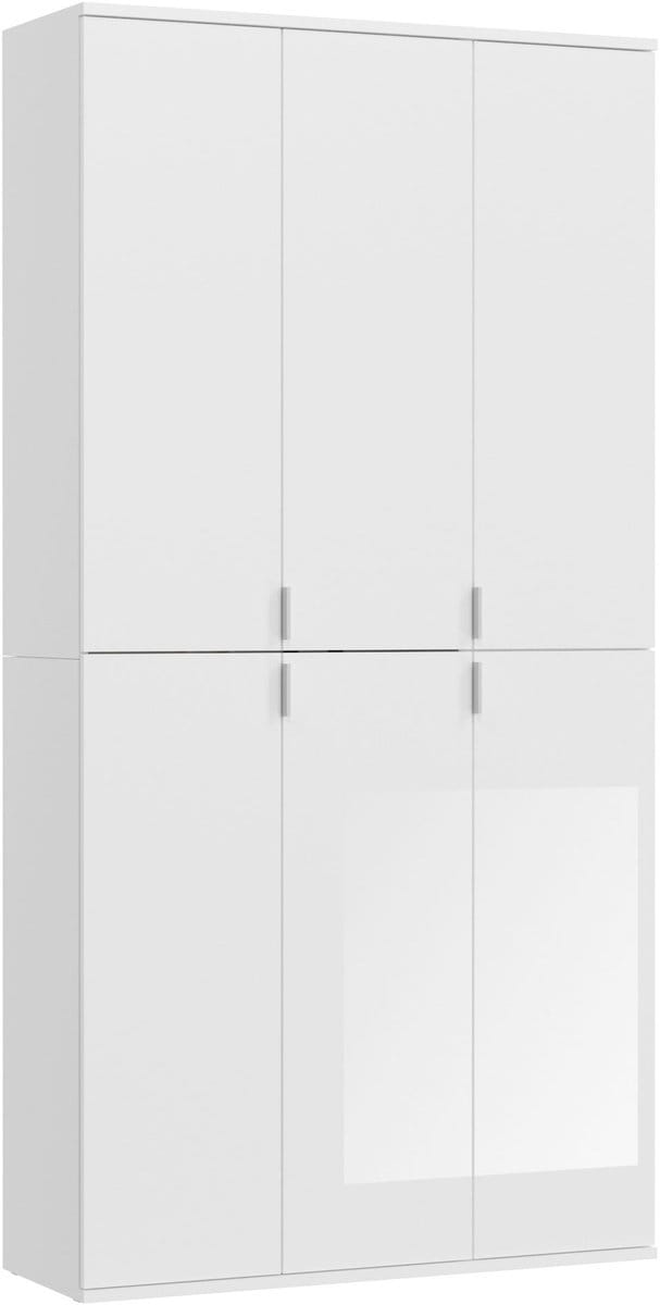 ProjektX kledingkast 6 deuren wit.