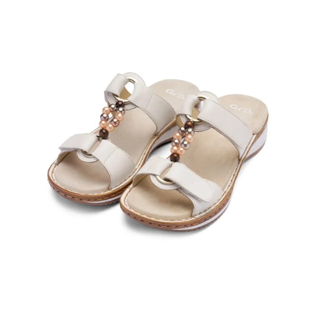 Ara Hawaii - dames sandaal - Wit - maat 42 (EU) 8 (UK)