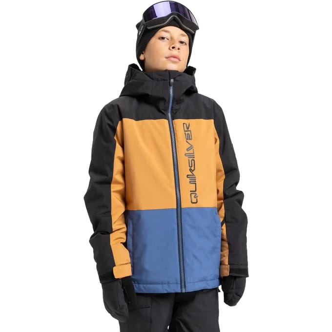 Snowboardjas voor kinderen Quiksilver Side Hit Block