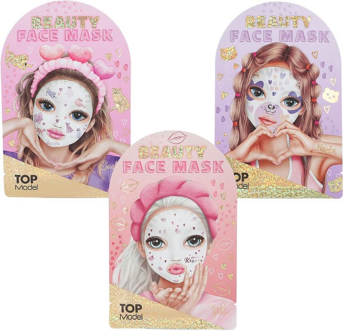 Depesche TOPModel sheetmasker BEAUTY and ME Opmaken en sieraden