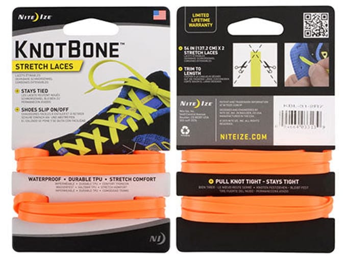 Nite Ize - Knotbone - Stretch laces - Oranje