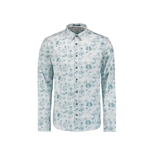No Excess Shirt Stretch Allover Printed Chalk Größe: M | Business hemden Outlet | Herren