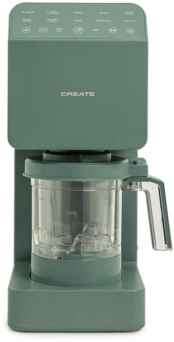 CREATE - 600 ml Multifunctionele ijsmachine - 3 bekers - ICE CREAM MAKER STUDIO