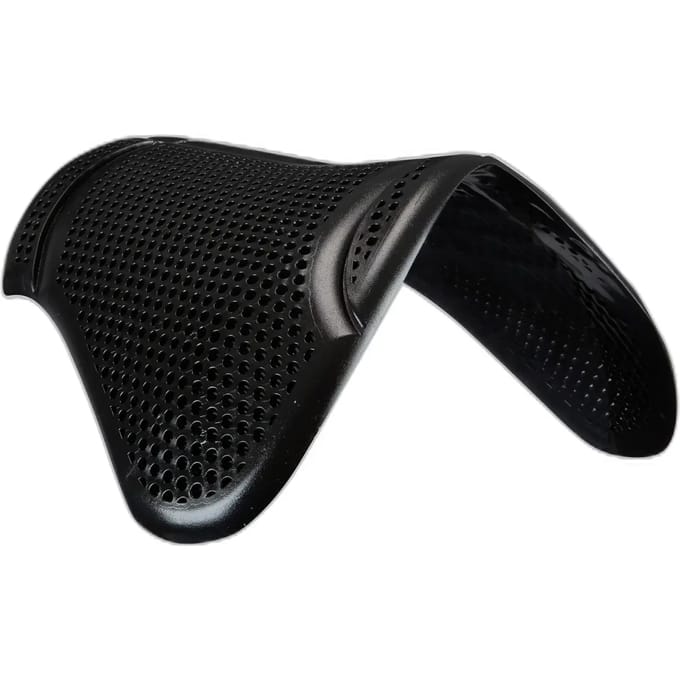 Acavallo Gel Ns Classic Shaped Front Riser Halve Pad Zwart