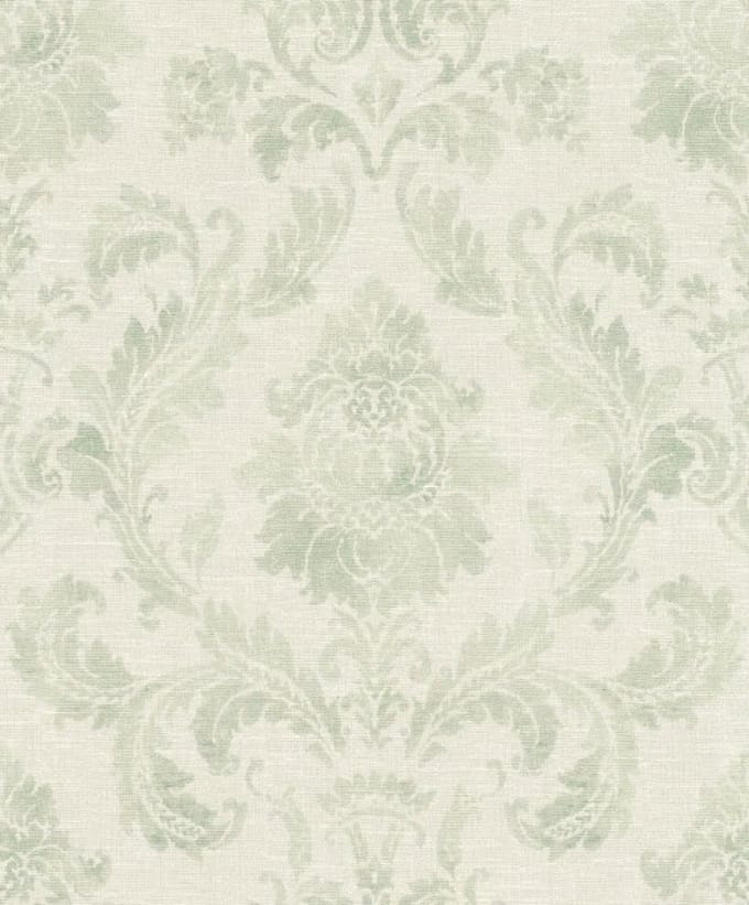 VINTAGE BAROK GROEN BEHANG 602623