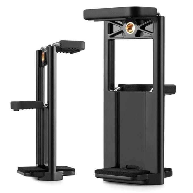 Universele Statiefhouder Mount Klem Clip Beugel voor Mobiele Telefoon Tablet Camera zwart