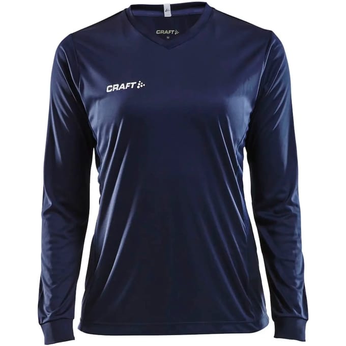 Craft Squad Jersey Solid LS W 1906885 - Navy - XS