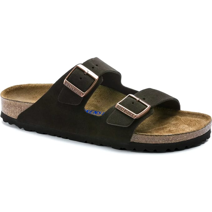 Birkenstock Arizona SFB VL Narrow Dames Slippers - Mocca - Maat 41