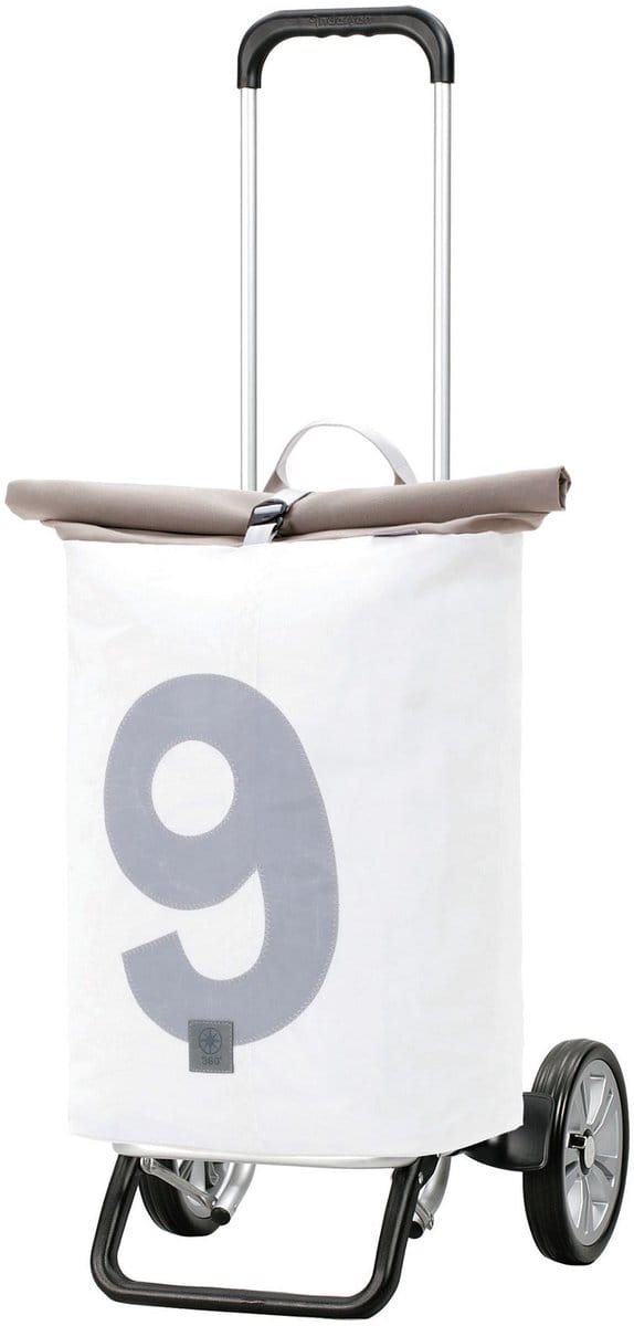 Andersen Shopper Alu Star Shopper 360° Winkelwagen 60 cm - 45 L - steg 9