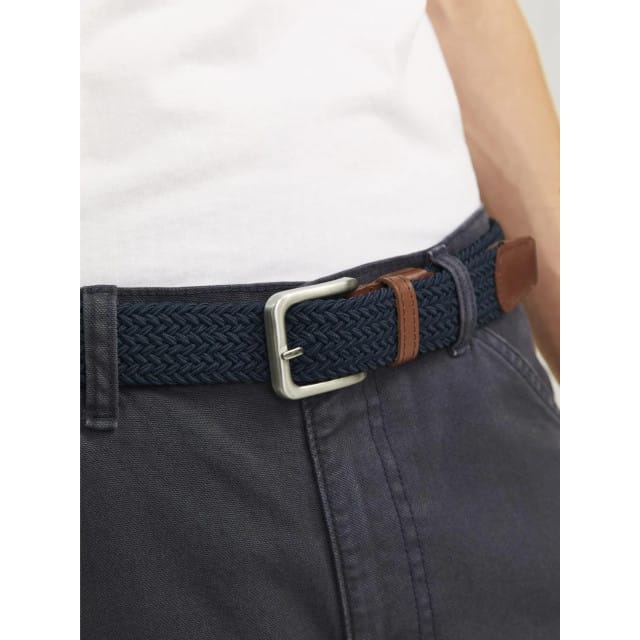 JACK&JONES ACCESSORIES JACSPRING WOVEN BELT NOOS Heren Riem - Maat 105