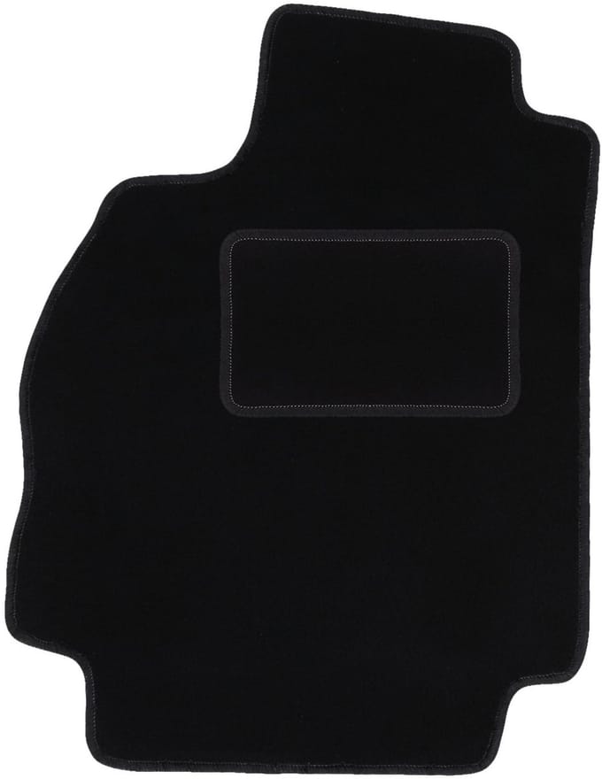 Bestuurdersmat zwart voor: Renault Megane II hatchback (2002-2008)
