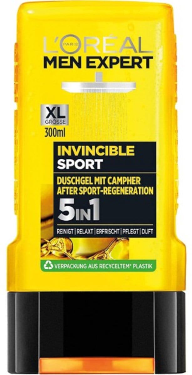 L'OrÃ©al Men Expert Invincible Sport 5-in-1 Douchegel â 250 ml
