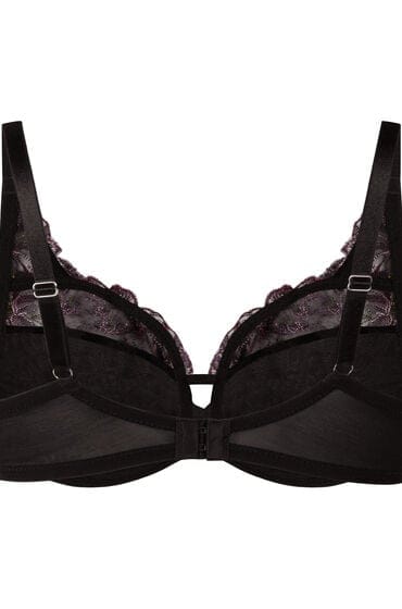 Hunkemöller Niet-voorgevormde beugel bh Lily Zwart